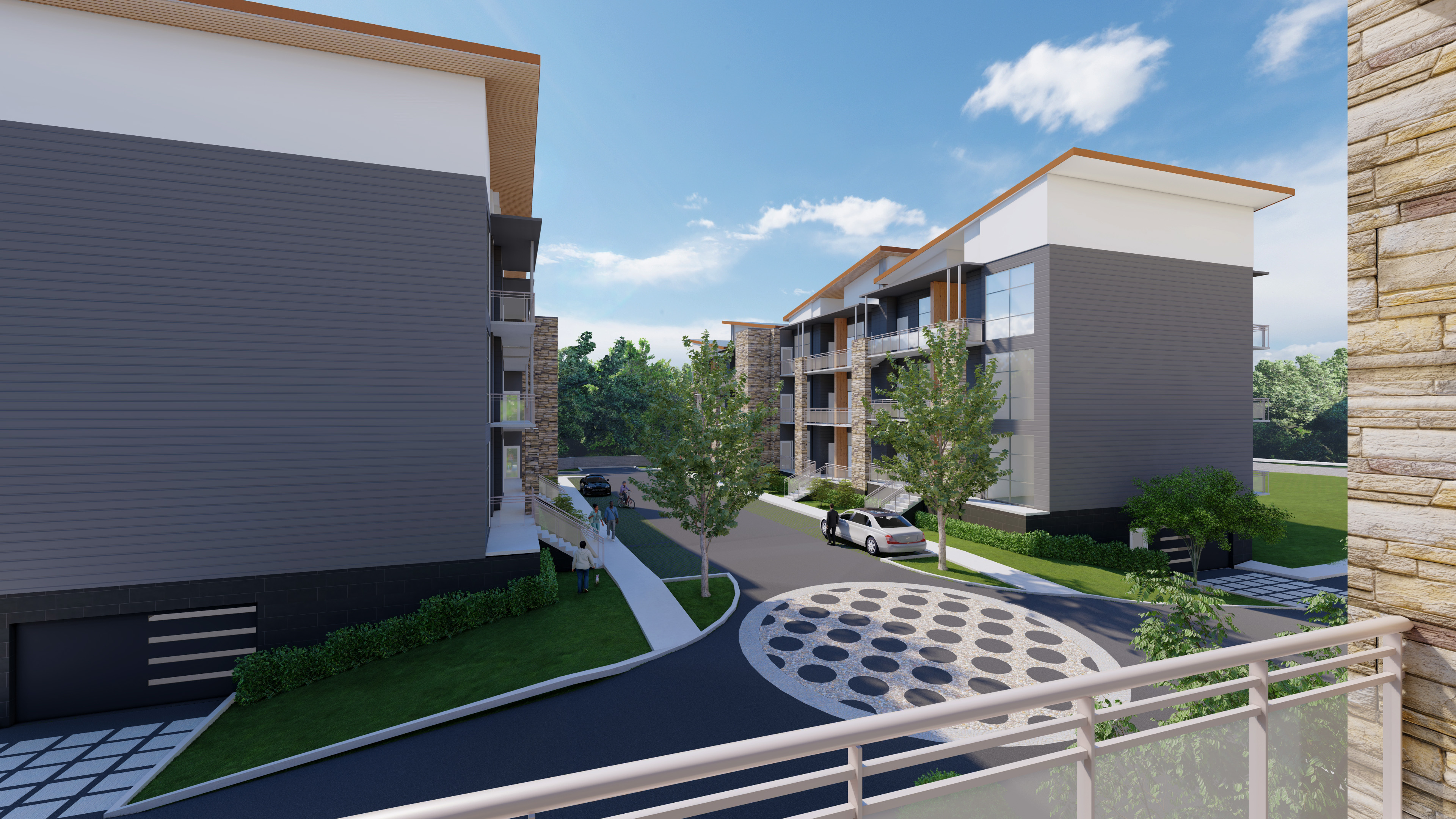 Sandy Springs Condos exterior view 3